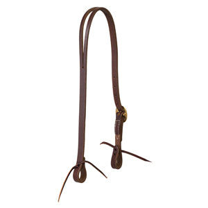 Working Cowboy Split Ear Headstall, 3/4", Solid Brass