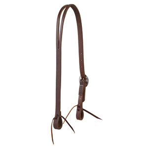 Working Cowboy Split Ear Headstall, 3/4", Stainless Steel