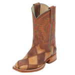 Youth Horse Power "Crazy Train Patchwork" Boots