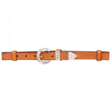 Premium Breastcollar Replacement Straps w/Silver Buckle, Tip & Keeper