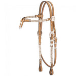 Royal King Ferruled Futurity Brow Show Headstall 18-910
