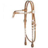 Royal King Ferruled Futurity Brow Show Headstall 18-910