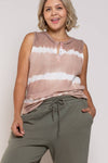 Plus Size Strawberry Stripe Knit Top