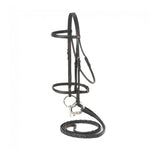 Silver Fox Raised Snaffle Bridle - Miniature Size