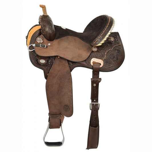 Kenda Lenseigne Black Powder Saddle by Circle Y - 2404