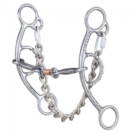 Sweet Iron 3 Piece Short Shank Gag Snaffle