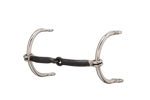 Gag Bit, Smooth Sweet iron Snaffle Mouth