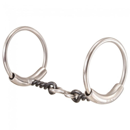 Kelly Silver Star No Pinch 3 Piece Snaffle