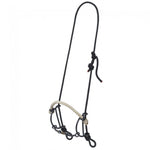 Rope Headstall with Rope Nose/Twisted Dogbone Gag Combo