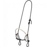 Rope Headstall with Rope Nose/Snaffle Gag Combo