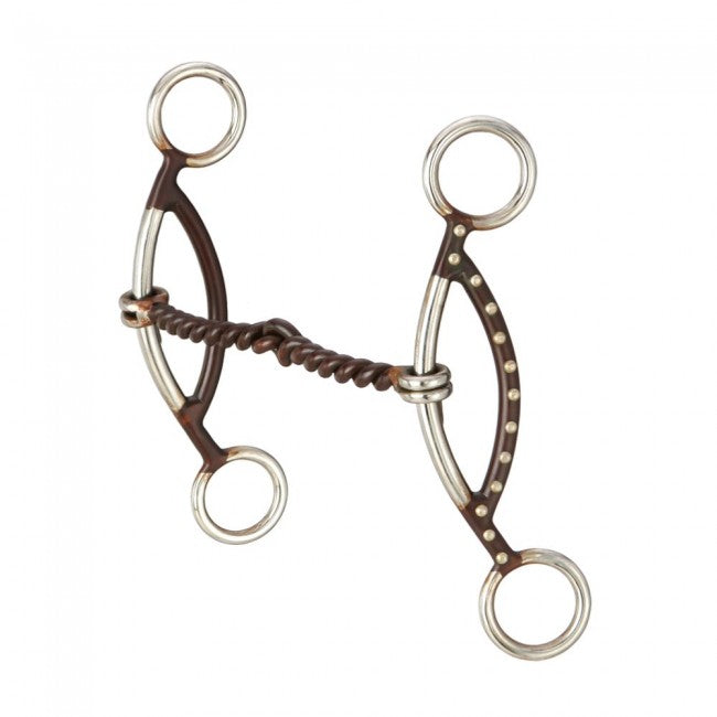 Kelly Silver Star H' Gag Twist Snaffle Bit