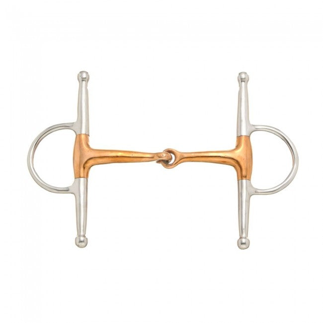 Kelly Silver Star Copper Mouth Full Cheek Snaffle