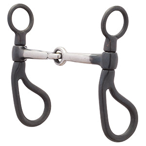 All Purpose Bit with 5" Sweet Iron Snaffle Mouth with Copper Inlay