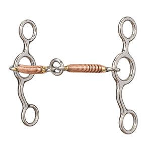 All Purpose Bit with 5" Sweet Iron Copper Wire Mouth with Center Ring