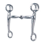 Tom Thumb Snaffle Bit with 5" Mouth, Nickel Plated