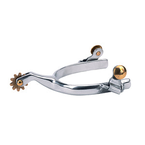 Men's Roping Spurs with Plain Band