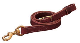 Latigo Leather Tie Down Strap, 3/4" x 40"