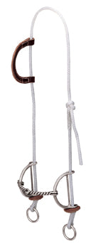 Gag Bridle with Twisted Mouth Sliding Bit