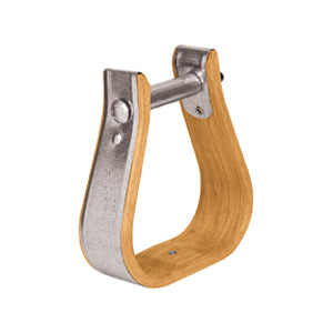 Wooden Stirrups, Ladies/Youth, 2" Tread