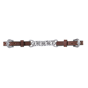 Basin Cowboy 4-1/2" Single Flat Link Chain Curb Strap