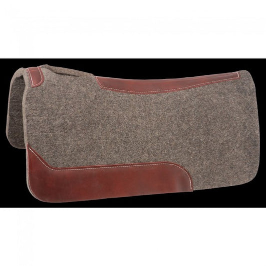 Pad 31"x31" Wool w/Wear Leathers