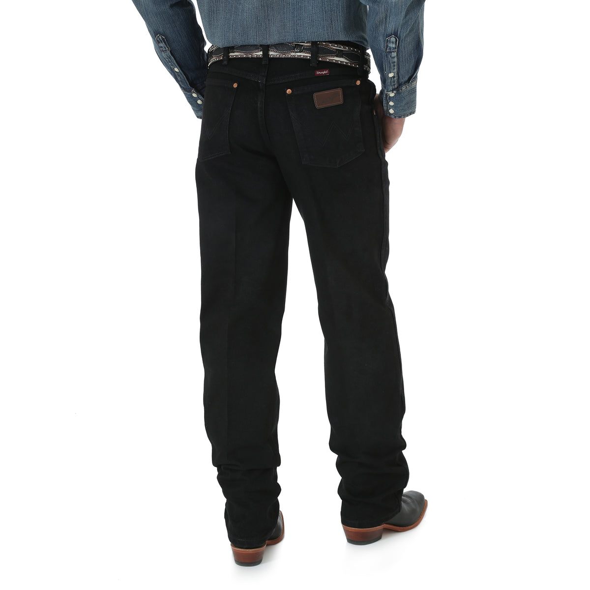 Men's Cowboy Cut® Relaxed Fit Jeans Shadow Black – Lazy B Western Wear ...