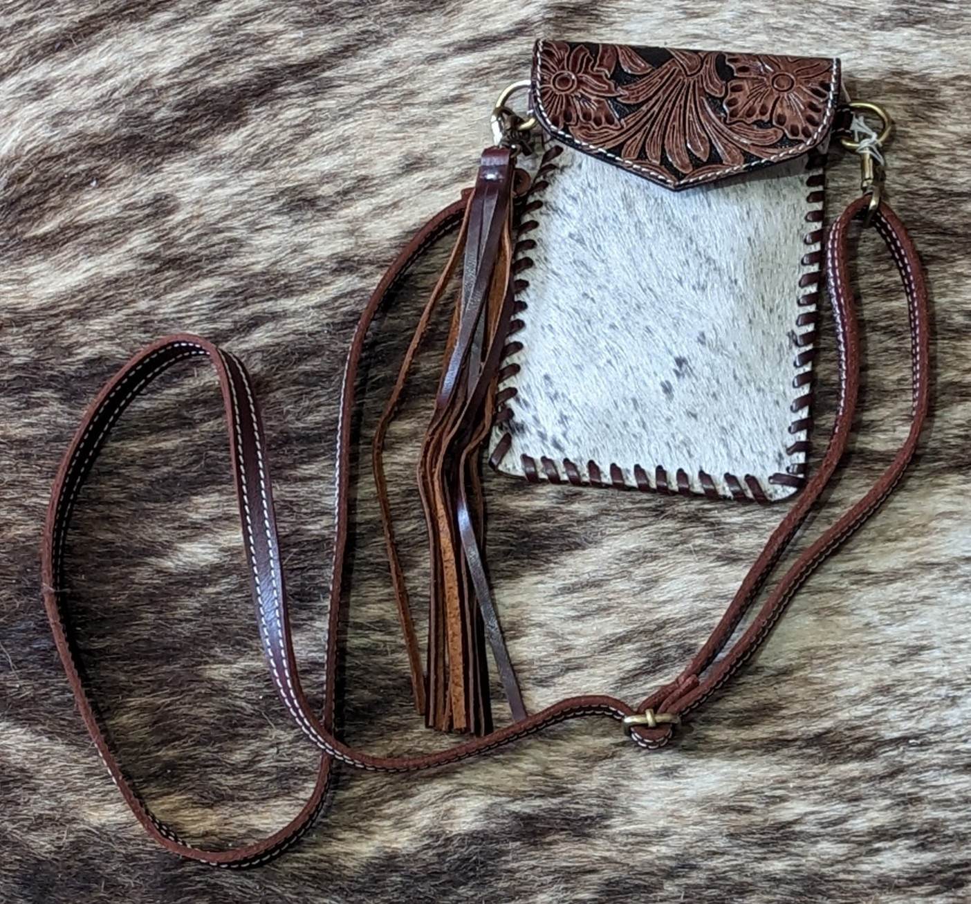 Dixie Crossbody Leather/Hide