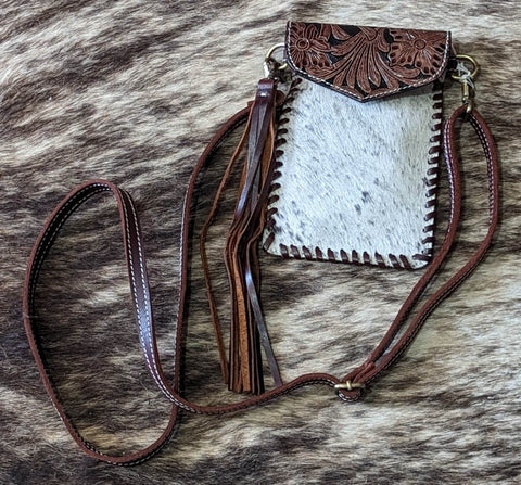 Dixie Crossbody Leather/Hide