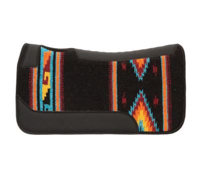 Horse Size Contoured Single Weave Wool Blend Felt Saddle Pad from Weaver