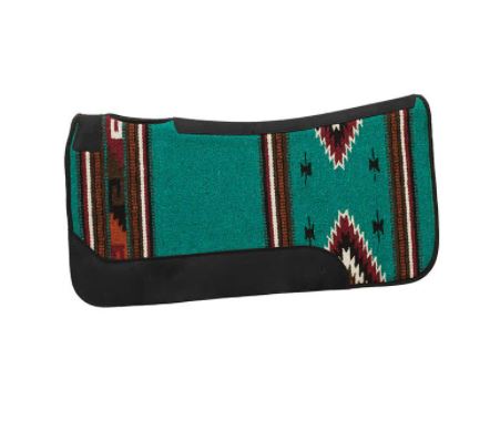 Horse Size Contoured Single Weave Wool Blend Felt Saddle Pad from Weaver