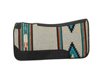 Contoured Single Weave Wool Blend Felt Saddle Pad