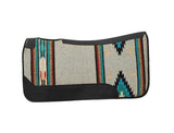 Contoured Single Weave Wool Blend Felt Saddle Pad