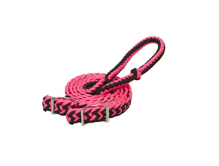 Weaver Braided Nylon Barrel Reins