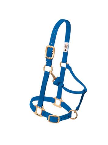 Weaver Original Adjust Chin Throat Snap Halter 3/4"  Arabian or Cob 35-5035