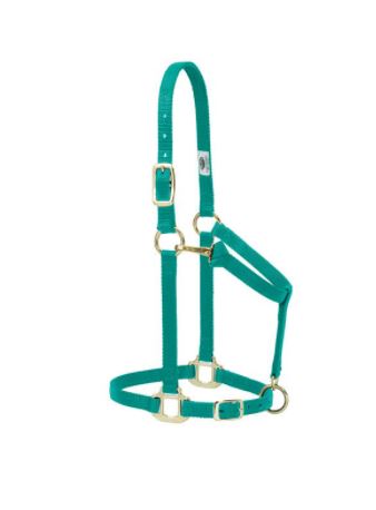 Weaver Original Adjust Chin Throat Snap Halter 3/4"  Arabian or Cob 35-5035
