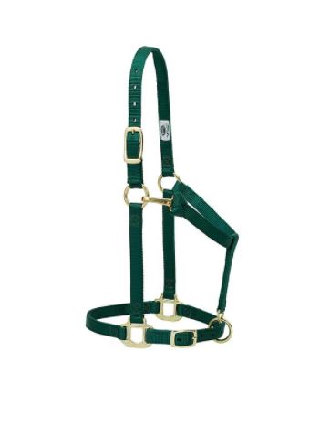 Weaver Original Adjust Chin Throat Snap Halter 3/4"  Arabian or Cob 35-5035
