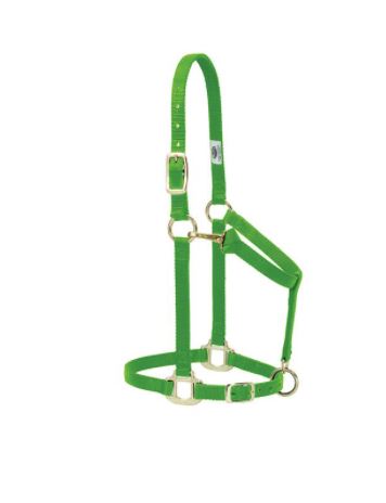 Weaver Original Adjust Chin Throat Snap Halter 3/4"  Arabian or Cob 35-5035