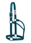 Original Non-Adjustable Nylon Halter with Chrome Plated Hardware by Weaver - Small