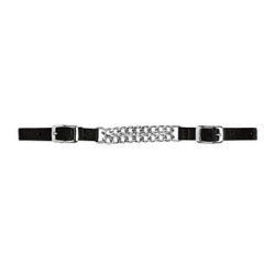 Weaver Nylon Curb Strap with 4-1/2" Double Flat Link Chain