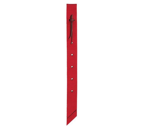 Nylon Off Billet, Red, 1-3/4" x 39"
