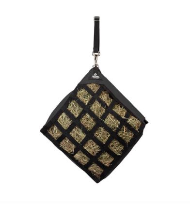 Small 45 Degree Hay Bag, Black