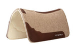 Contoured F10 Virgin Merino Wool Felt Saddle Pad, 1"
