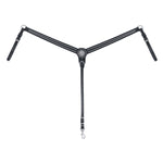 Back in Black Tapered Ring-in-Center Breast Collar