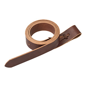 Latigo with Holes, Rich Brown, 1-3/4" x 72"