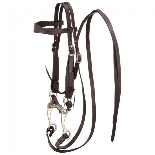 King Series Pony Embossed Browband Headstall