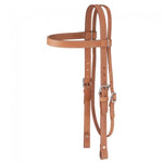 Western Leather Brow band Draft Headstall