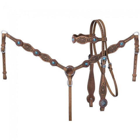 Serenity Brow Headstall & Breast Collar Set