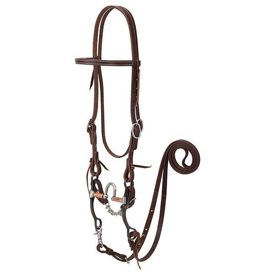 Weaver Working Tack Bridle with Correction Mouth Bit