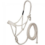 Tough-1 Mule Tape Halter with 10ft Lead - White