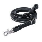 Back in Black Barrel Rein, 5/8" x 7'